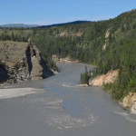 Sandbars and flood channels, it looked like it might be fun in a raft or other boat.