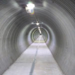 Inside the pedestrian tunnel. Quite nice.