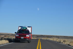 The ranger was apparently watching my antics from a distance and came by to send me on my way after I spent five minutes parked here. In that five minutes there was only one other car on the road. But alas rules are rules.